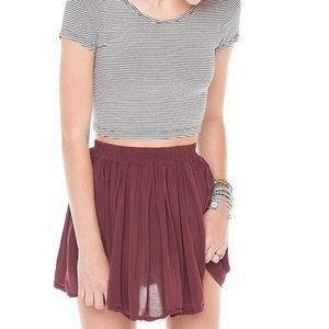 Brandy Melville Heather Skirt NWOT